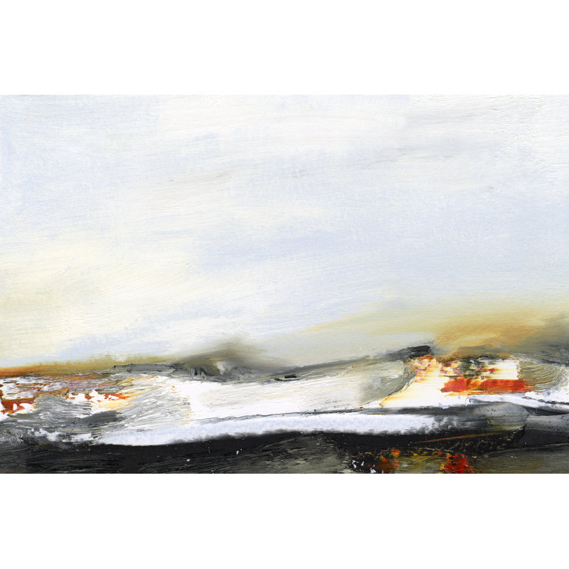 Lingering Light V by Sharon Gordon - Wrapped Canvas Painting, 30cm H x 46cm W