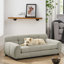 Moderne beige pour animaux de compagnie de taille moyenne et grande - avec couvre-lits ergonomiques et amovibles