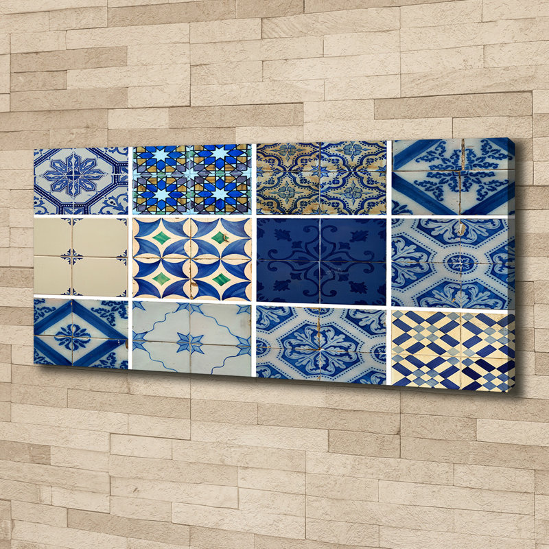 Portuguese Tiles - Wrapped Canvas Print