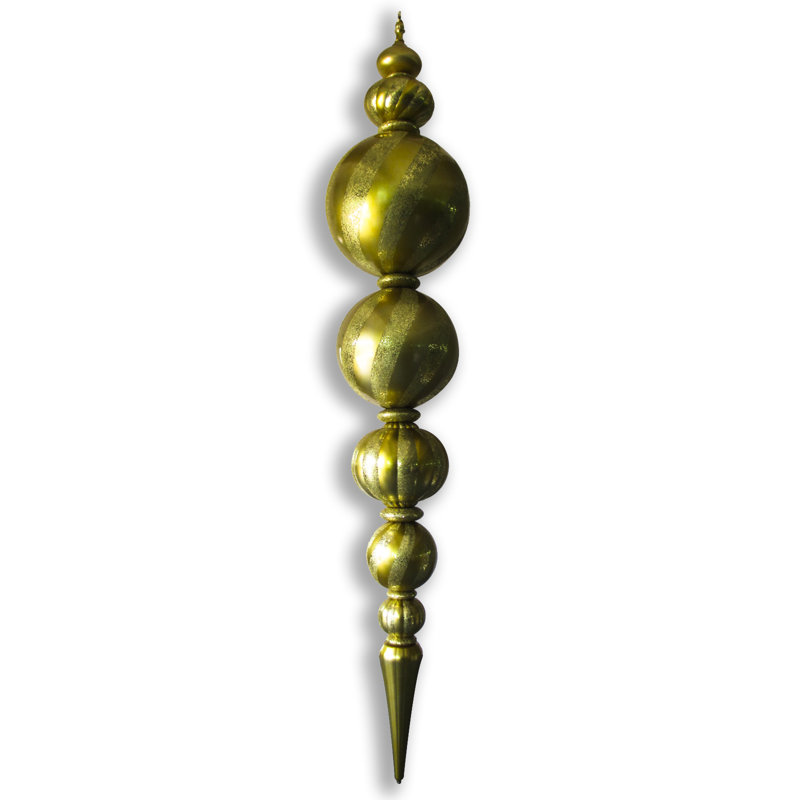 Giant Finial Ornament, Gold