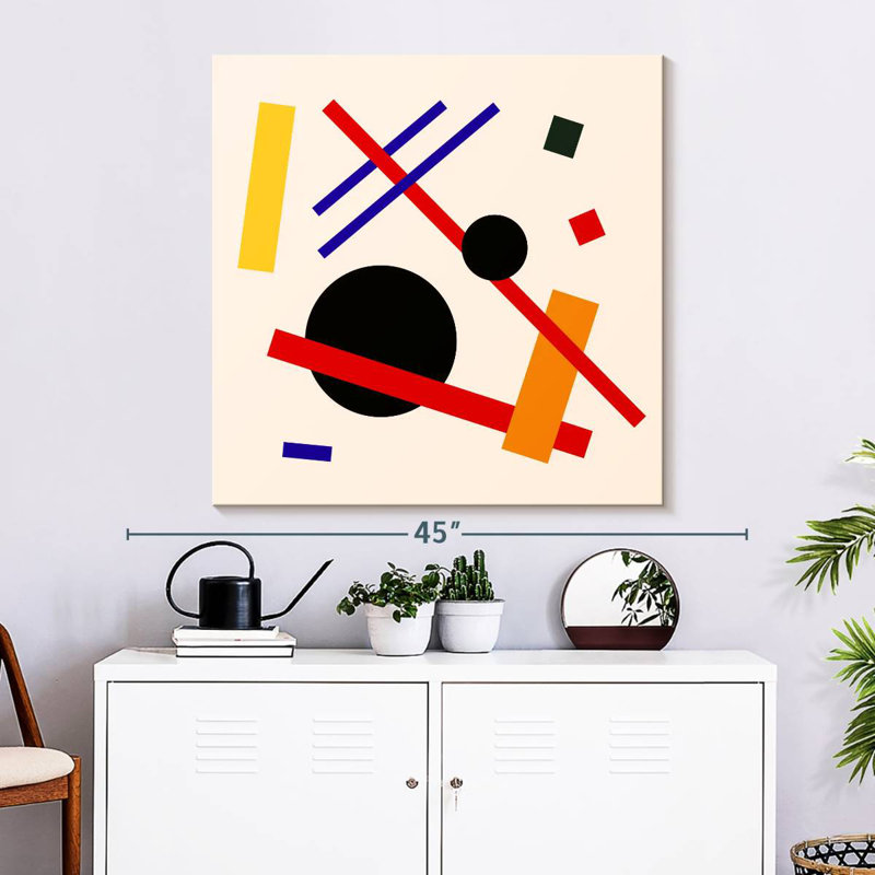 Arney Suprematism, 33" H x 33" W