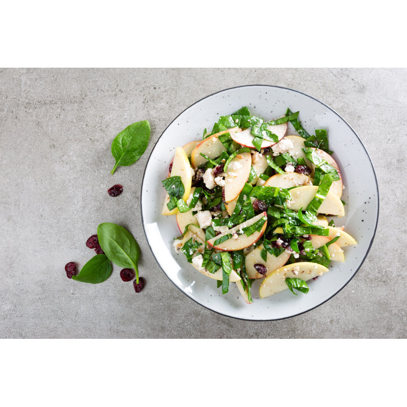 Healthy Salad by YelenaYemchuk - Wrapped Canvas Print, 30cm H x 46cm W x 3.8cm D