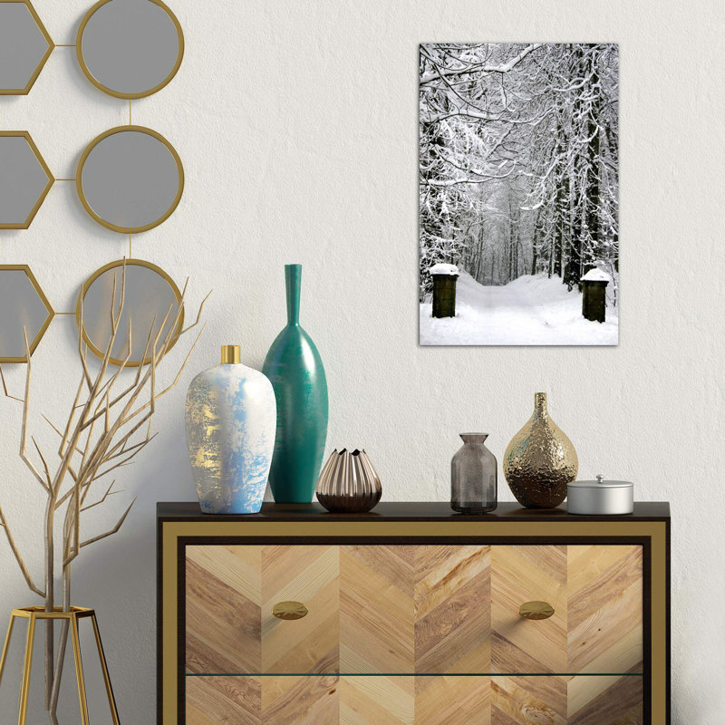 Winter Time - Print on Canvas, 66.04 cm H x 45.72 cm W x 3.175 cm D, Wrapped Canvas
