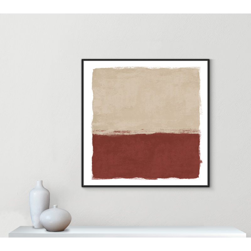 Embers Edge II - Reproduction carrée de Vesrion par Natalie Carpentieri, H 46,5 po x l 46,5 po, Noir