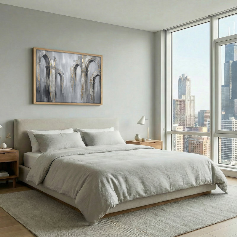 «Architectural Ruins», reproduction d'art sur toile, ensemble de 1, Naturel, H 24 po x l 36 po
