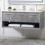 Ensemble de meuble-lavabo mural simple 48 po Kasper-1870325780