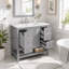 Meuble-lavabo 36 po avec lavabo et rangement polyvalent-131427333