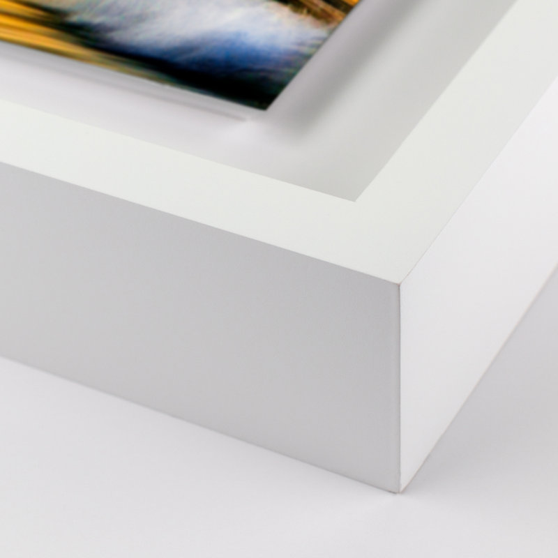Rollin In Print by Geoffrey Baris, White, 29" H x 40" W x 2.5" D