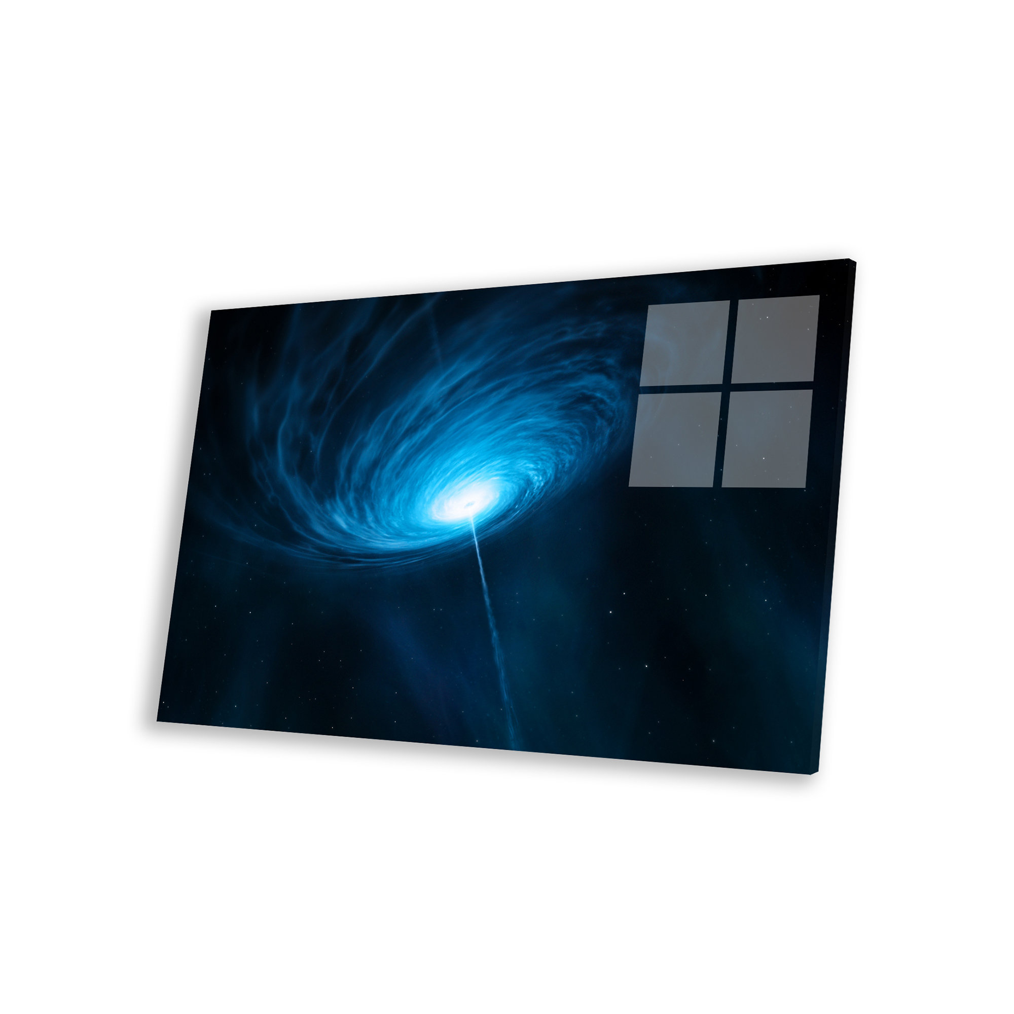 Latitude Run® Isacco Distant Galaxy Quasar 3C 279 On Plastic/Acrylic by ...