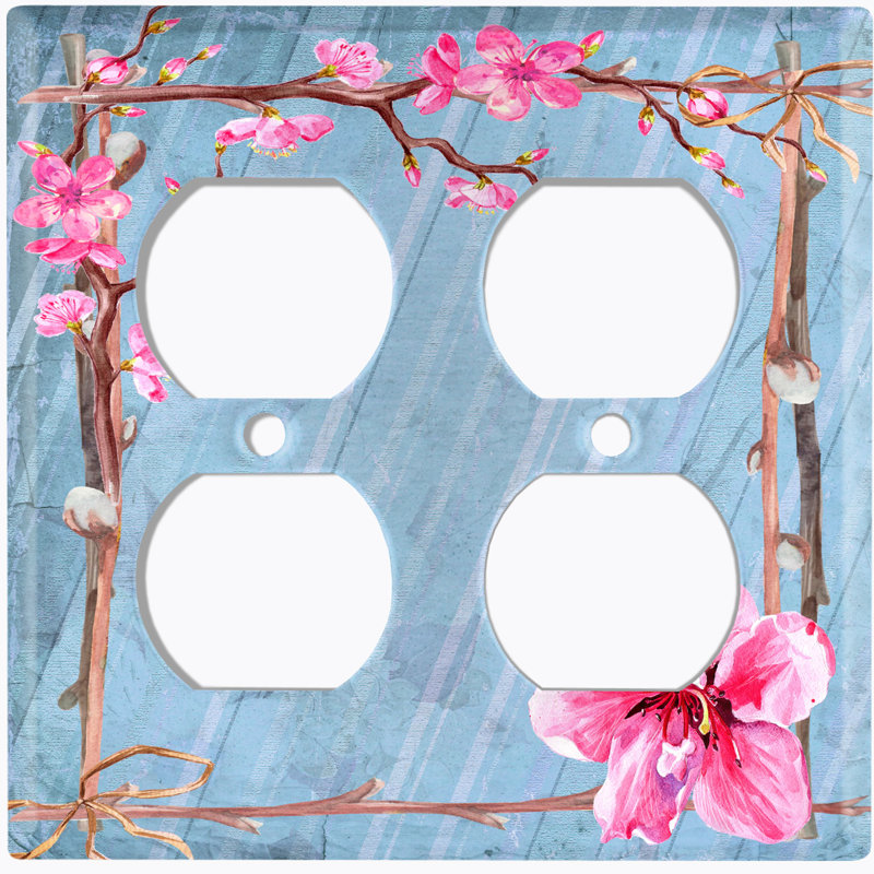 2 - Gang Duplex Outlet Standard Wall Plate