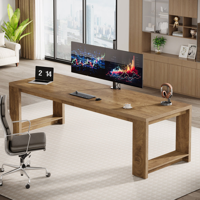 Computer Desk, Oak