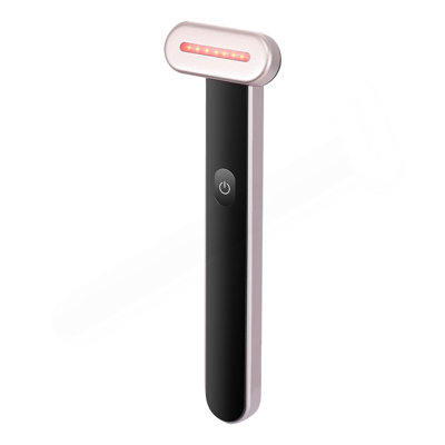 Red Light Therapy Wand For Face And Neck, 3-In-1 LED Facial Wand Red Light Therapy Device With Heating Therapy,Vibrating Facial Massage, Portable LED Beauty Wand