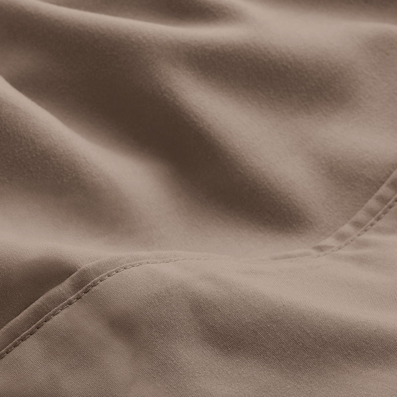 Microfiber Sheet Set with Bonus Pillowcase Set, Full XL, Taupe