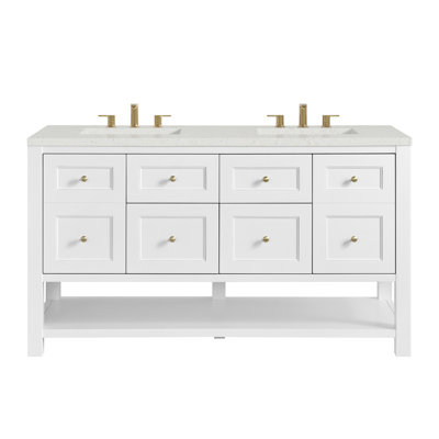 Breckenridge 60'' W Double Vanity