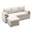 L Shaped Sofa Sleeper & Chaise-1585294637