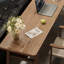 Bureau rectangulaire en bois massif noyer clair-1165372473