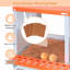 Boîte de nidification en métal - Support mural pour poules / canards, collection et assemblage facile d'œufs, équipement de cage en acier galvanisé ventilé - orange-513613540