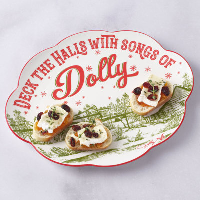 Plateau ovale Holly Dolly