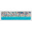 Blue Umbrella Beach - Single Picture Frame Print-1076836684