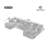 135'' Upholstered Boneless U-Shape Sectional With Ottomans, No Assembly Required-834970814