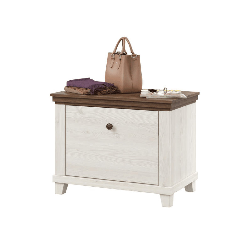 Abbilyn Shoe Storage Cabinet, Ash