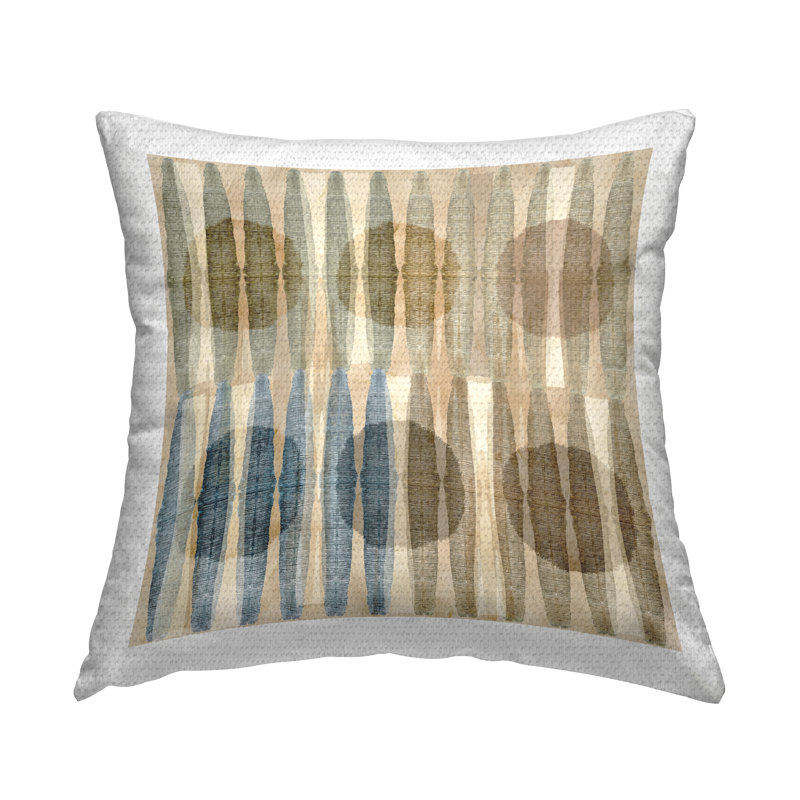 Abstract Outdoor Throw Pillow