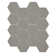 Sage 3" x 3" Hexagon Porcelain Matte Mosaic Tile
