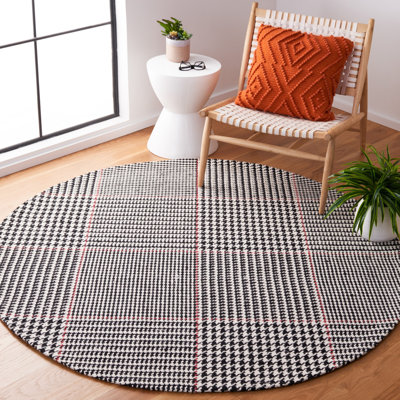 Tapis en laine et en coton tissé à la main Funkley