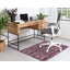 Tapis mauve intérieur / extérieur en polyester tissé à la machine-71001663