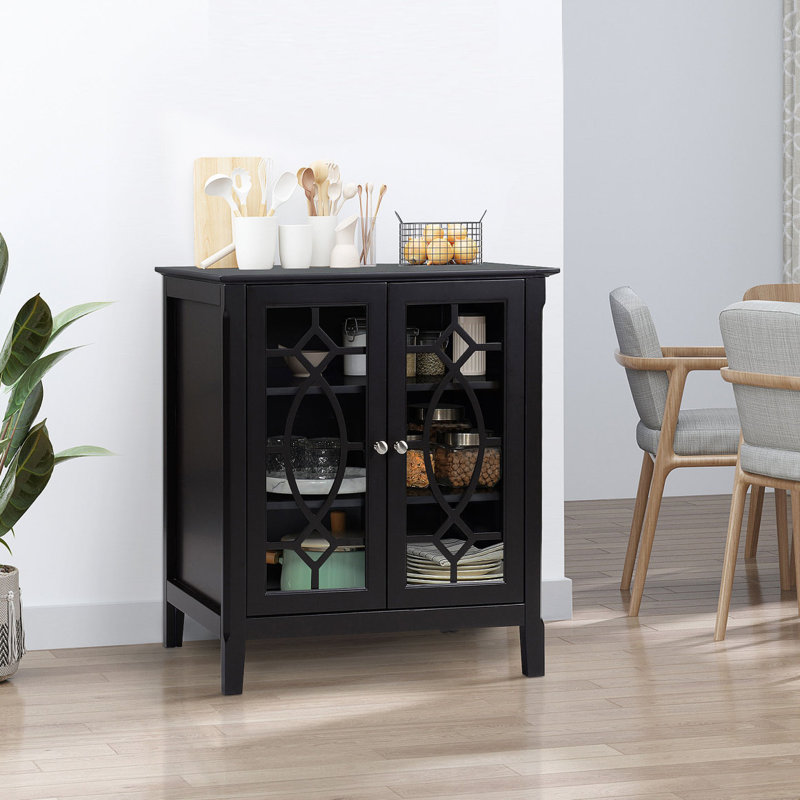 Brittenham 29.8'' Sideboard, Black