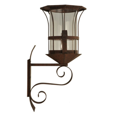 Beacon Steel Armed Sconce