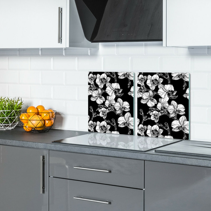 Blasa Tempered Glass Chopping Board, 52cm x 30cm