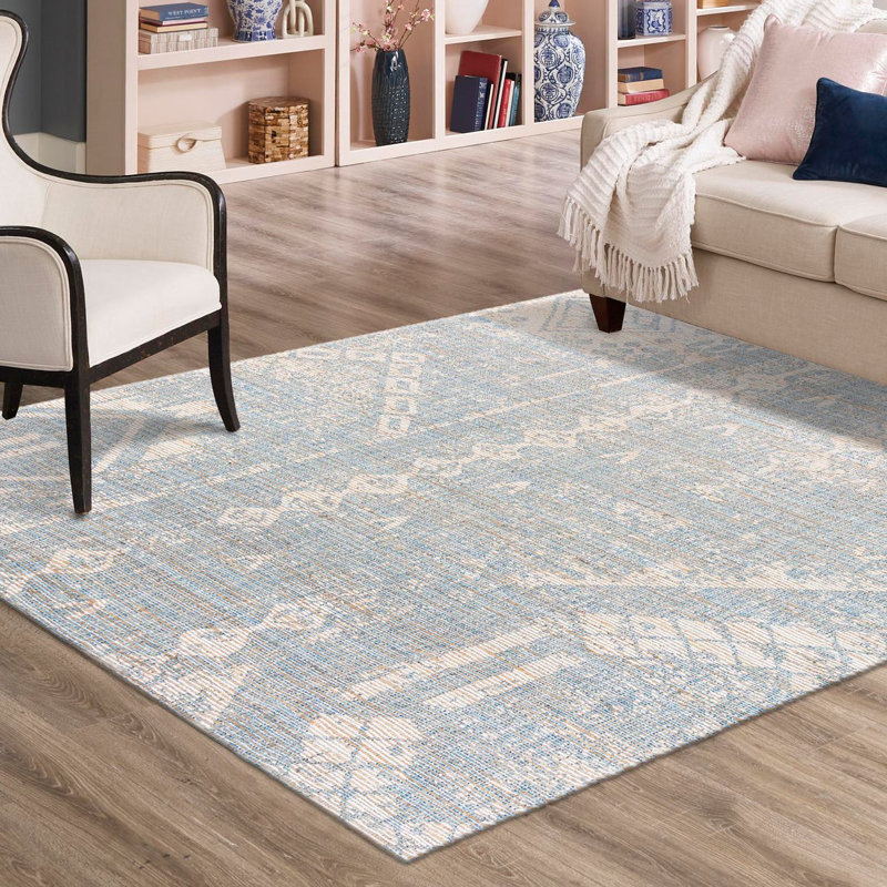 Watkin Moroccan Indoor Rug, Square 7'10"