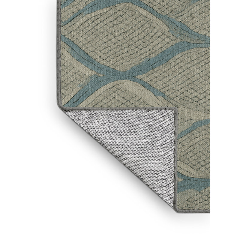  Tapis bord de mer lavable, Rectangle 7 pi x 9 pi