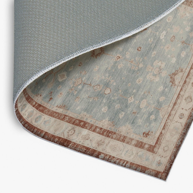 Tapis gris intérieur et extérieur surteint, Rectangulaire 2 pi x 3 pi