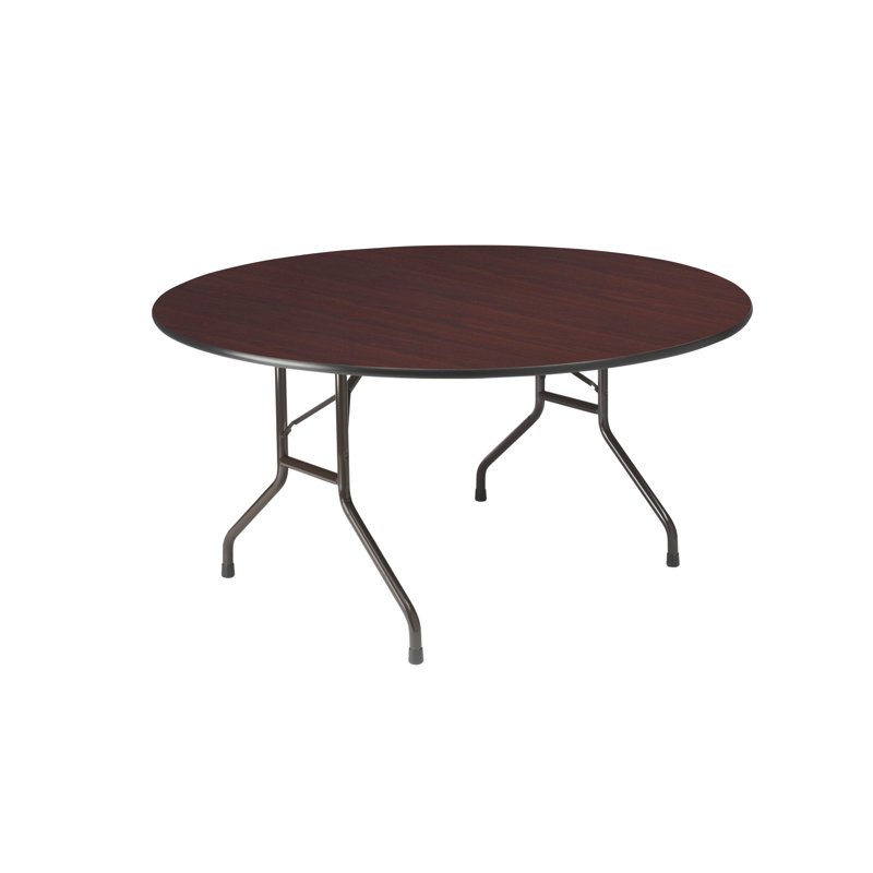 Table pliante 60 po, Acajou