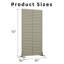 72" Metal Outdoor Privacy Screen-112554498-112554494