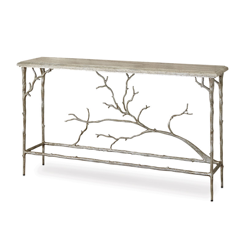 Branch 60'' Stone Top Console Table