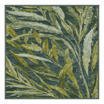 Tapis vert lavable à la machine