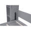 Grand lit escamotable pliant grand format, lit escamotable avec tablettes et lumières DEL-1704907385
