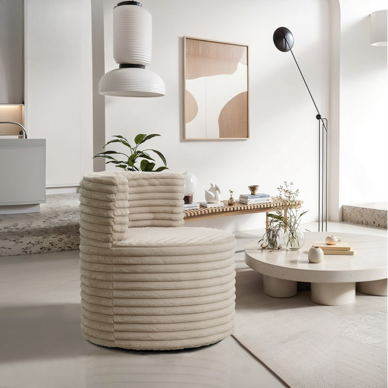 Fauteuil demi-tonneau 27,6 po