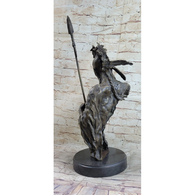 Figurine Fairlaine Native American Indian Warrior