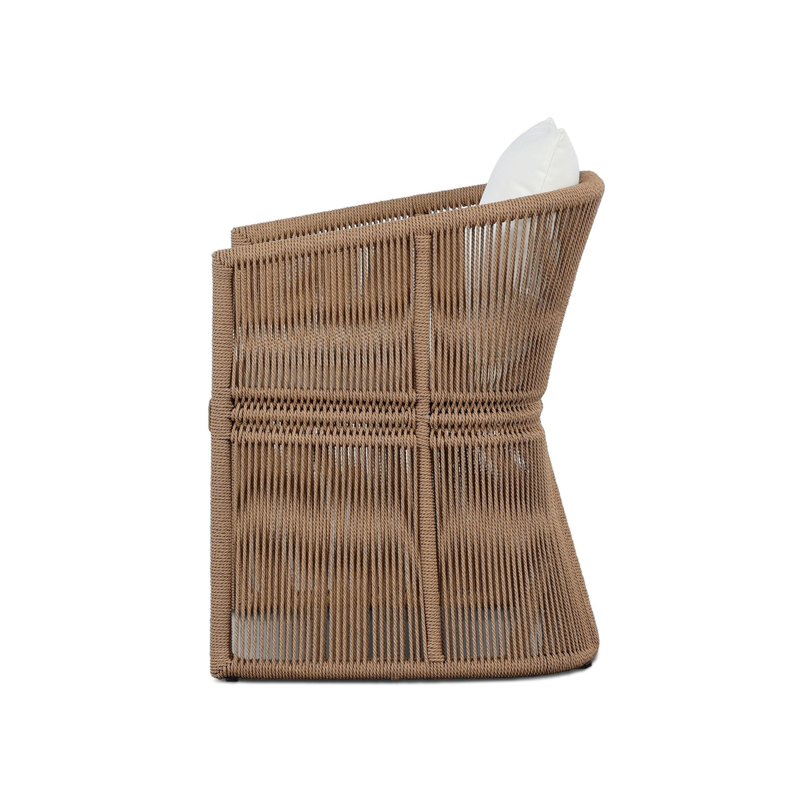 MONDIRA Patio Armchair, Textured Natural