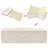 vidaXL Storage Boxes Fabric 27.6x15.7x7.1"-899843616