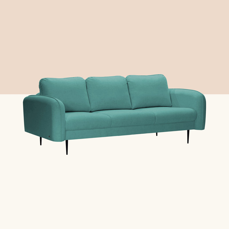 Bangou 3 Seater Sofa, Ontario Turquoise
