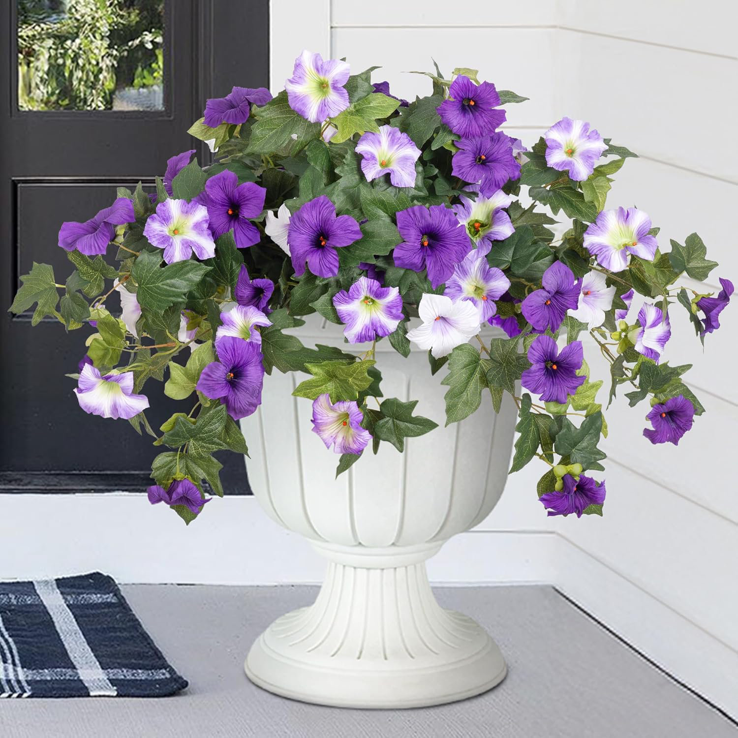 Ophelia & Co. Artificial Fake Flowers Plants for Outdoor Decoration ...