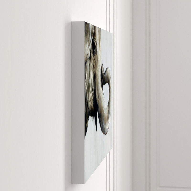 Trunk Space Print by Chelsea Art Studio, Image Brush Gel, 67" H x 54" W x 1.5'' D