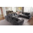 Cloudelle 3-Piece L-Shaped Plush Corduroy Sectional Sofa – No Assembly Required-479601899