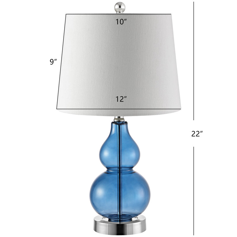 Kaitlynn Table Lamp, Blue