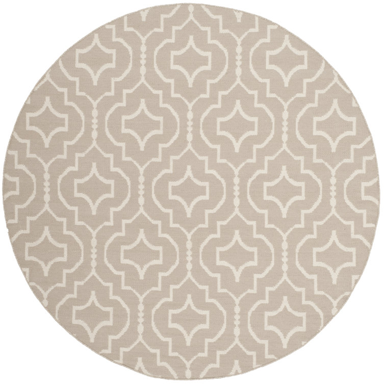 Rennie Hand Woven Cotton Geometric Rug